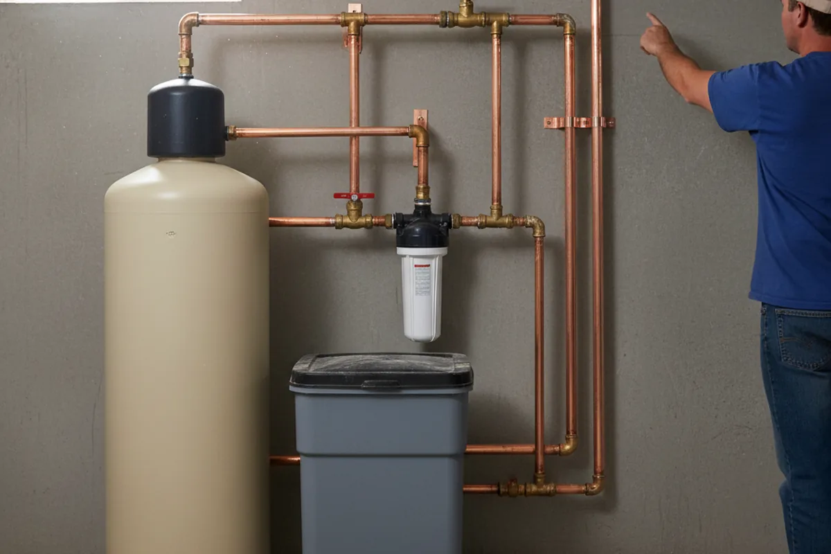 Whole-house water treatment system installed in Harrison